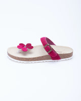Women's Manu Flower Sandal Violet Pony