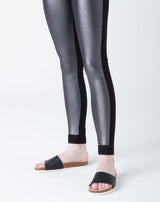 Women's Iris Slide Sandal Black Leather