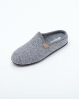 Men's Gray Italian Slippers