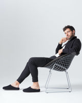 Men's Wool Felt Clog Slippers Made in Italy