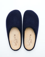 Men's Nebraska Wool Clogs Navy