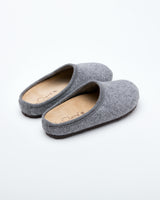Women's Nebraska Wool Clogs Medium Grey