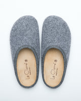 Men's Nebraska Wool Clogs Medium Grey