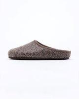 women's hazelnut  le clare nebraska Shine sequined wool felt clog shoe