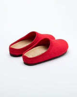 Women's Nebraska Wool Clogs Red