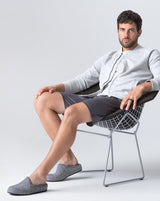 Le Clare Men's Casies Wool Slippers