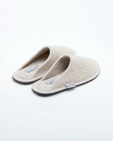Women's Boiled Wool Stella Slipper Beige