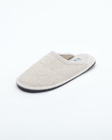 women's boiled wool slippers beige