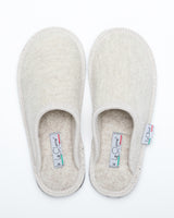 Women's Boiled Wool Stella Slipper Beige