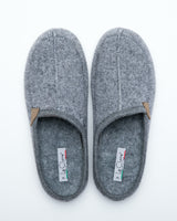 Men's Casies Wool Mule Slipper Grey