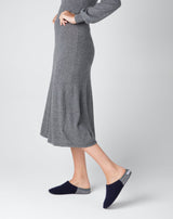 Women's Nuvola Bico Wool Slipper Navy