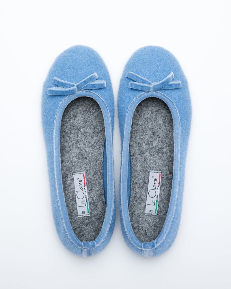 Cinderella Ballet Flat Slipper Blue