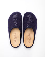Le Clare Women's Shine sequined wool clog