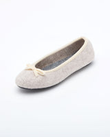 Beige Italian Slippers Ballet Flats