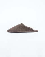 brown  le clare stella  boiled wool  house slipper