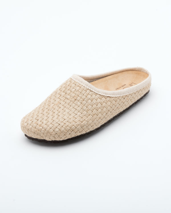Le Clare Men's Hemp Clogs & Slippers Made in Italy