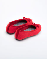 Cinderella Ballet Flat Slipper Red